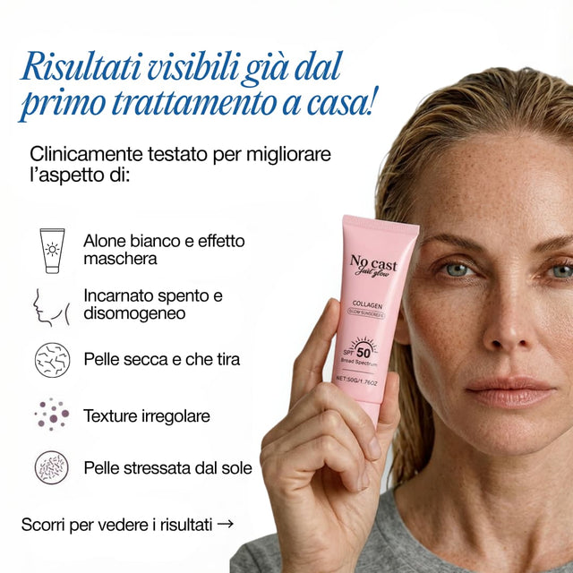 Crema Solare Koreana Multifunzione al Collagene SPF 50