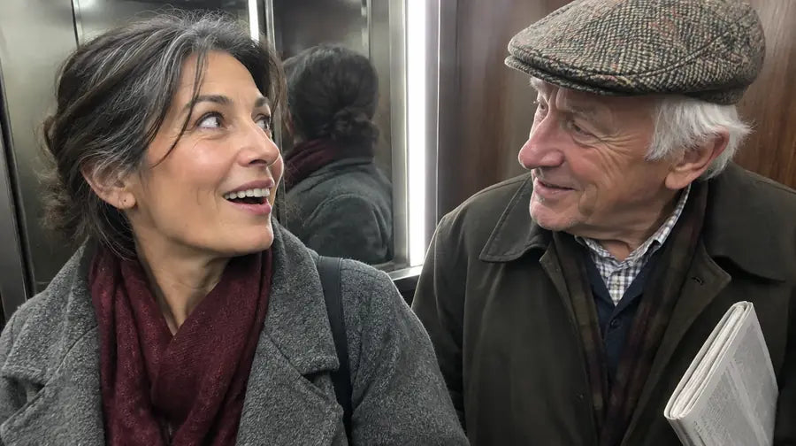 L'incontro con il vicino in ascensore