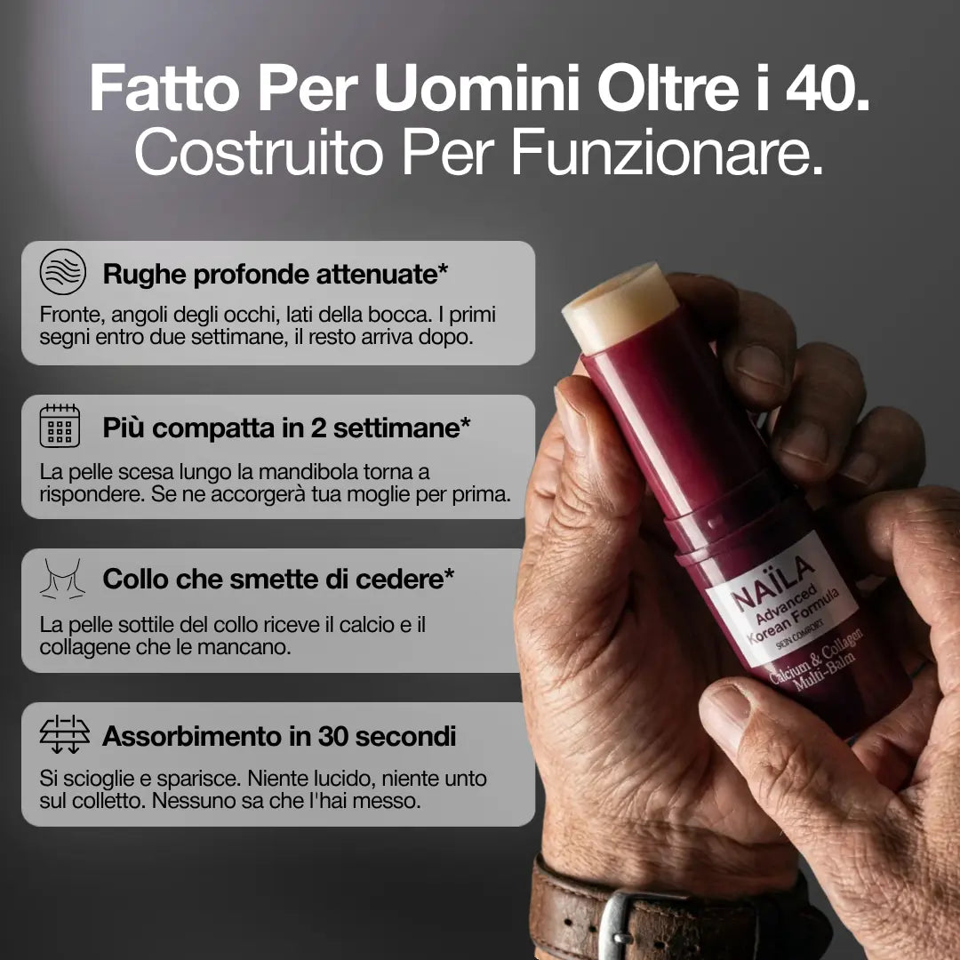 Stick Anti-Età al Calcio & Collagene