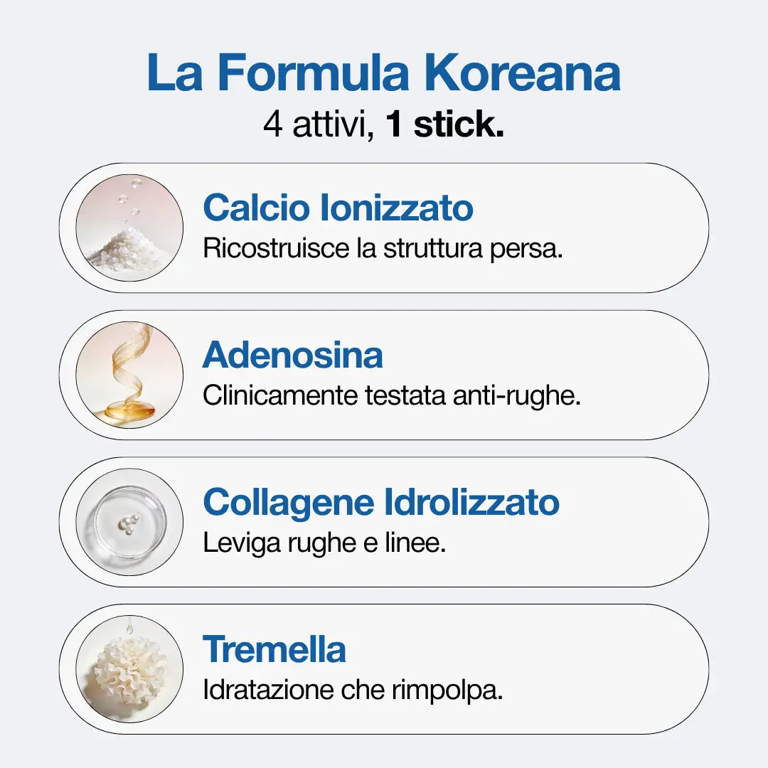 Stick Anti-Età al Calcio & Collagene