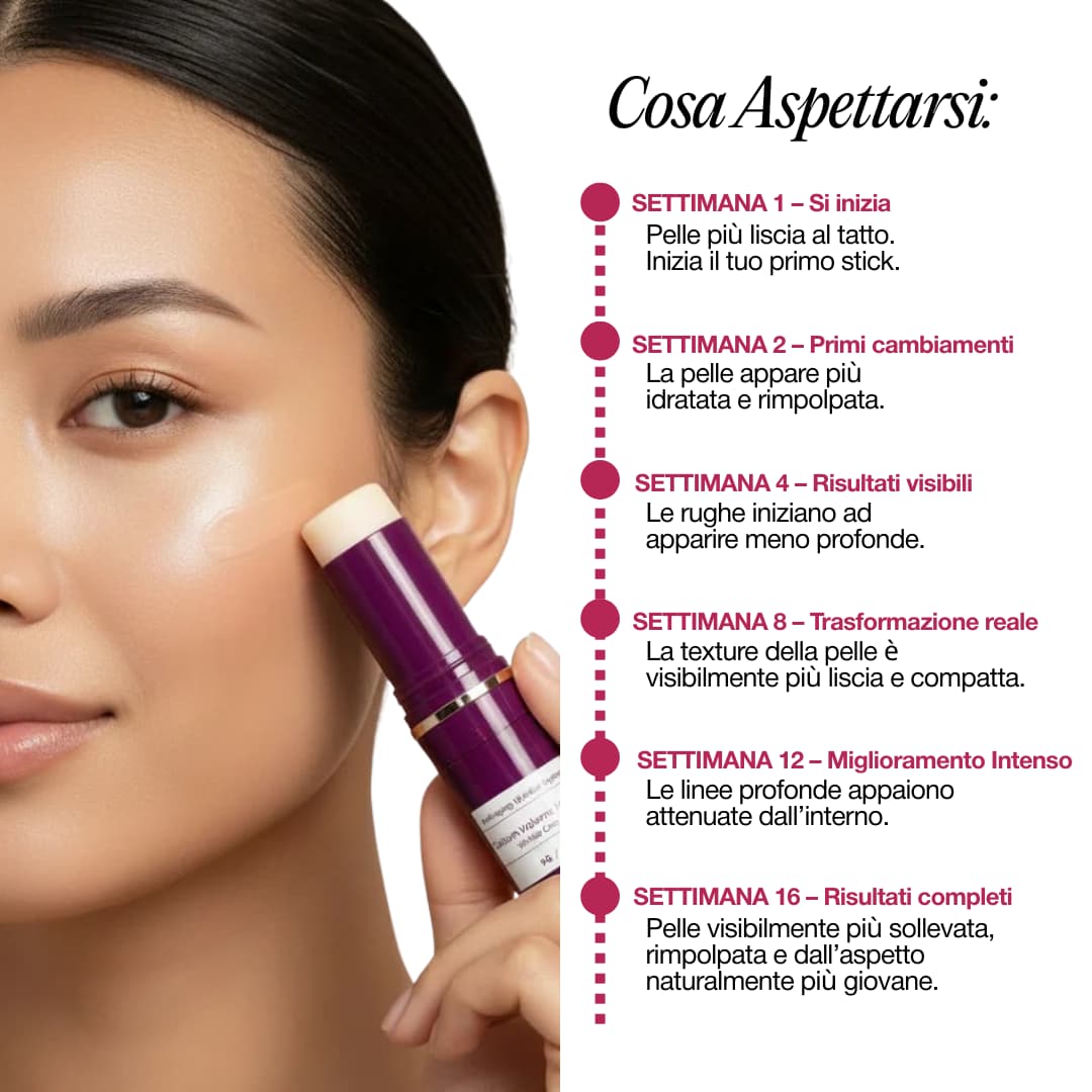 Stick Anti-Età al Calcio e Collagene