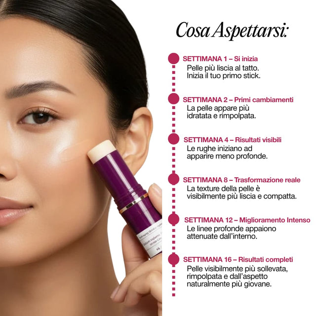 Stick Anti-Età al Calcio e Collagene