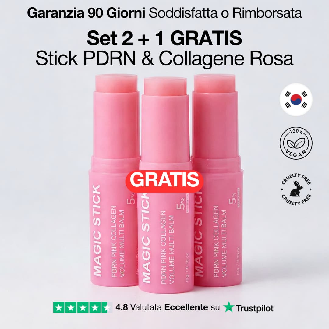 Set x3 Stick Lifting al Collagene Rosa e PDRN
