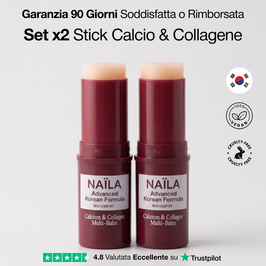 Set x2 Stick Anti-età Calcio e Collagene