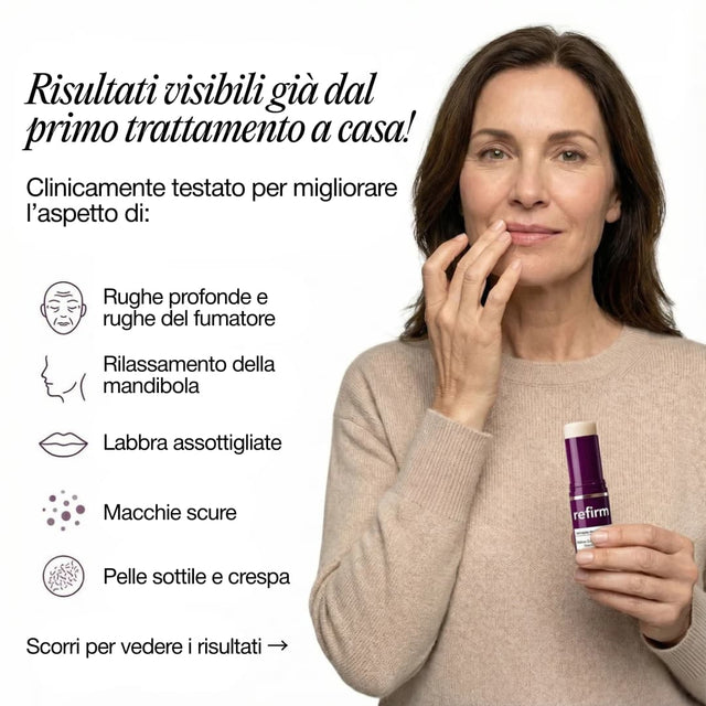 Stick Anti-Età al Calcio e Collagene