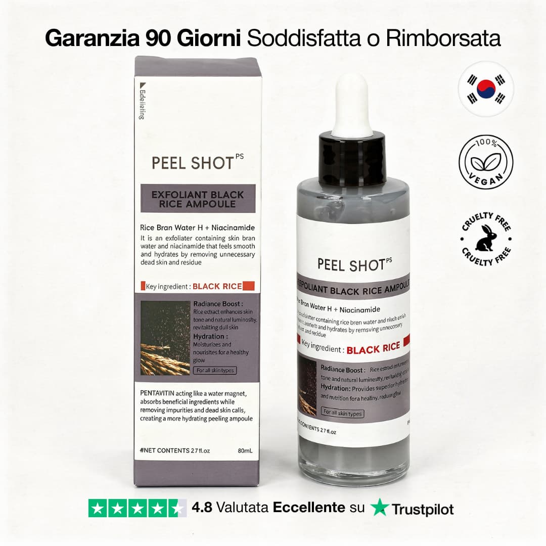 Esfoliante Koreano al Riso Nero