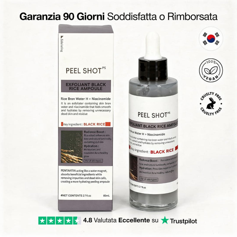 Esfoliante Koreano al Riso Nero