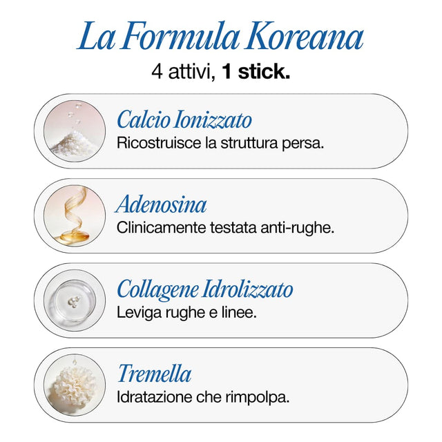 Stick Anti-Età al Calcio e Collagene