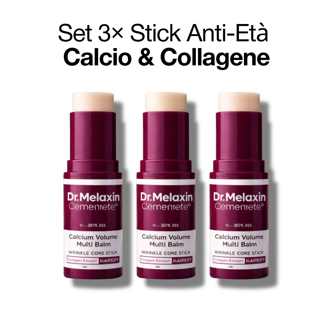 Set mit 3 Anti-Aging-Sticks mit Kalzium und Kollagen