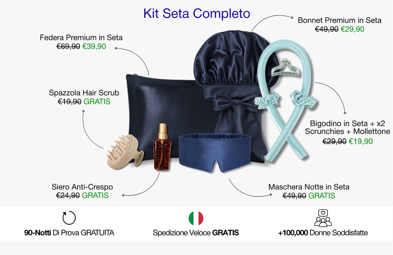 Bonnet Premium in Seta