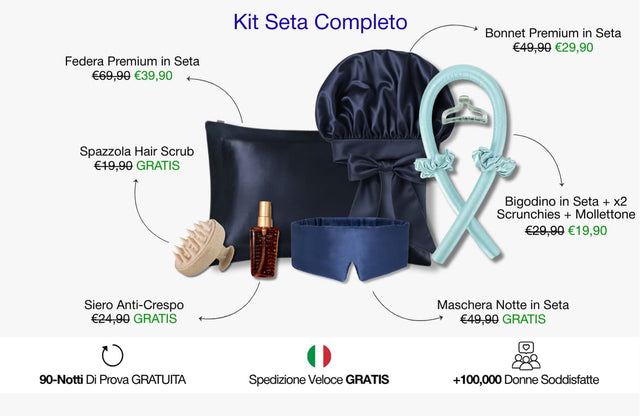 Bonnet Premium in Seta