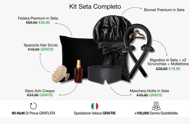 Bonnet Premium in Seta