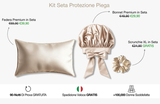 Bonnet Premium in Seta