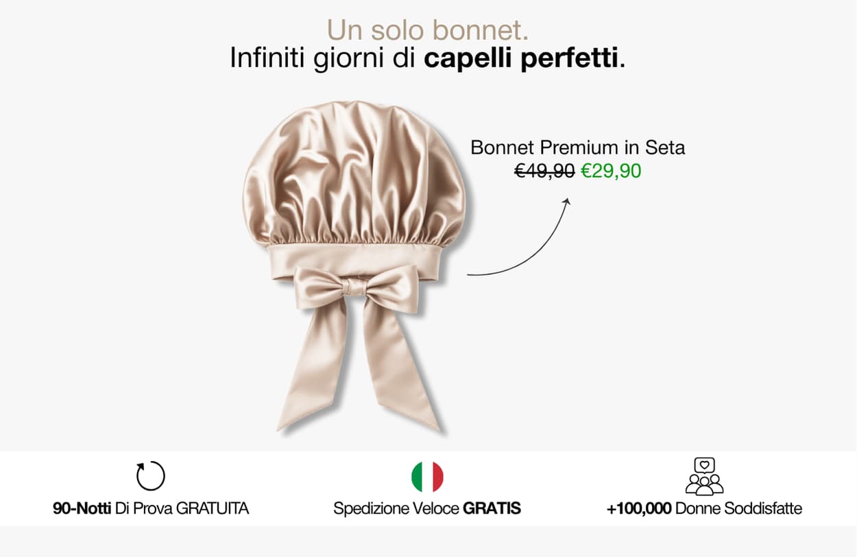 Bonnet Premium in Seta