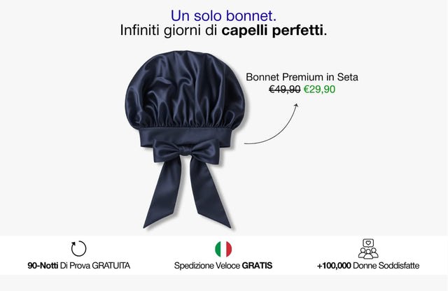 Bonnet Premium in Seta