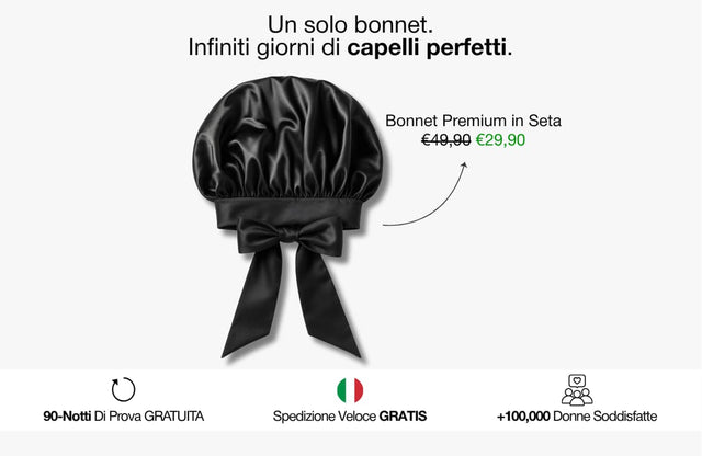 Bonnet Premium in Seta