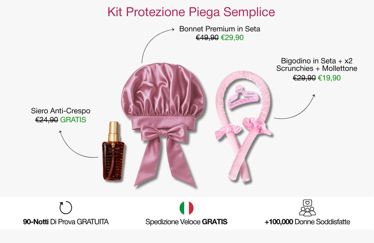 Bonnet Premium in Seta