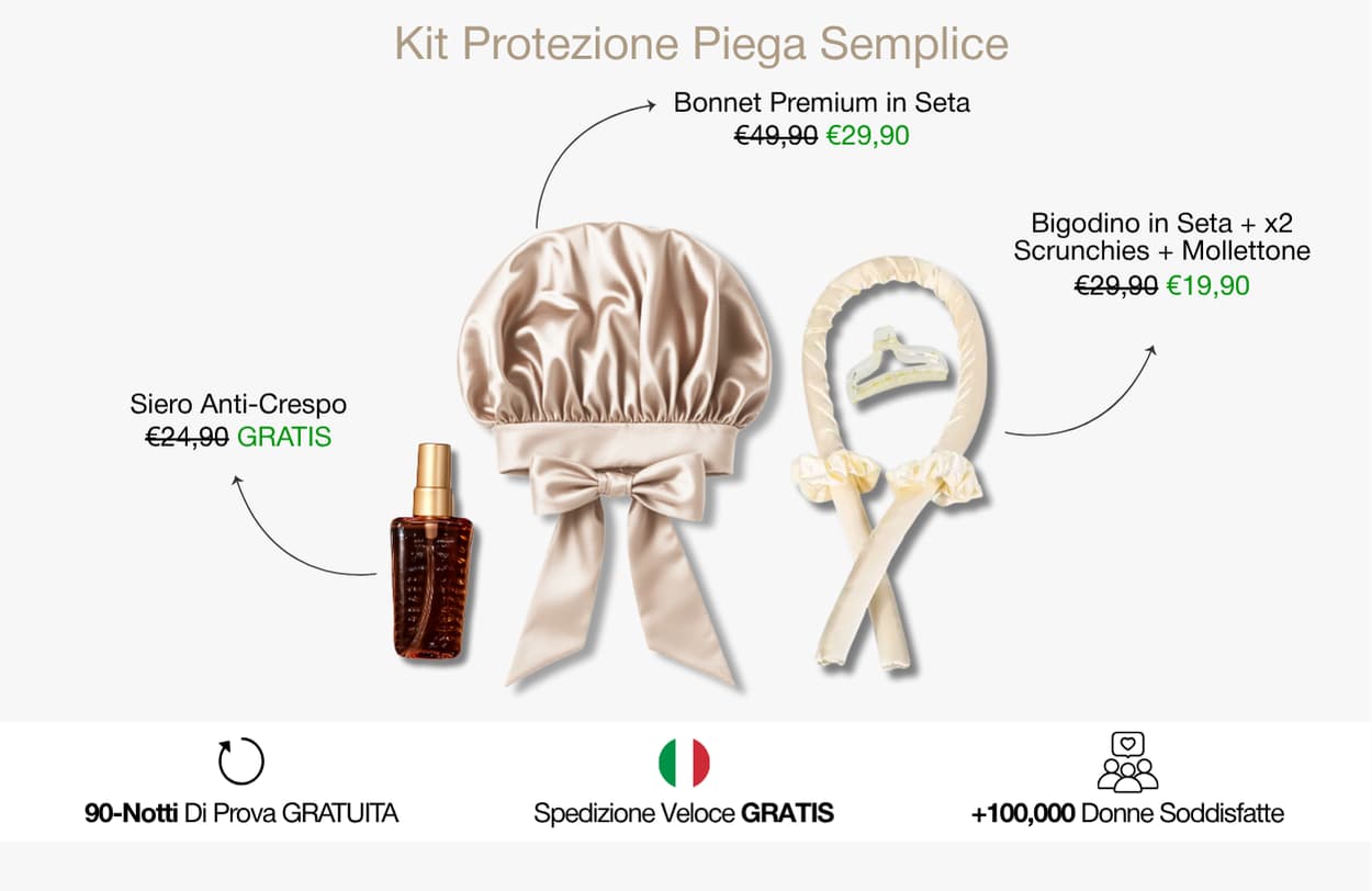 Bonnet Premium in Seta