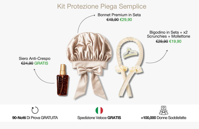 Bonnet Premium in Seta