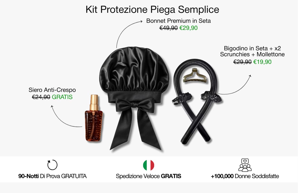 Bonnet Premium in Seta