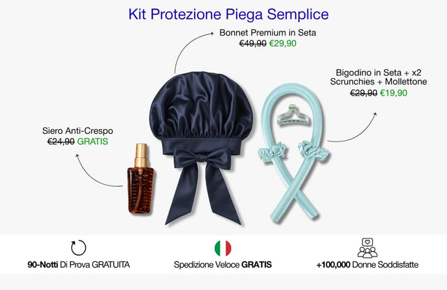 Bonnet Premium in Seta