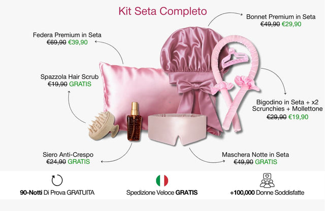 Bonnet Premium in Seta