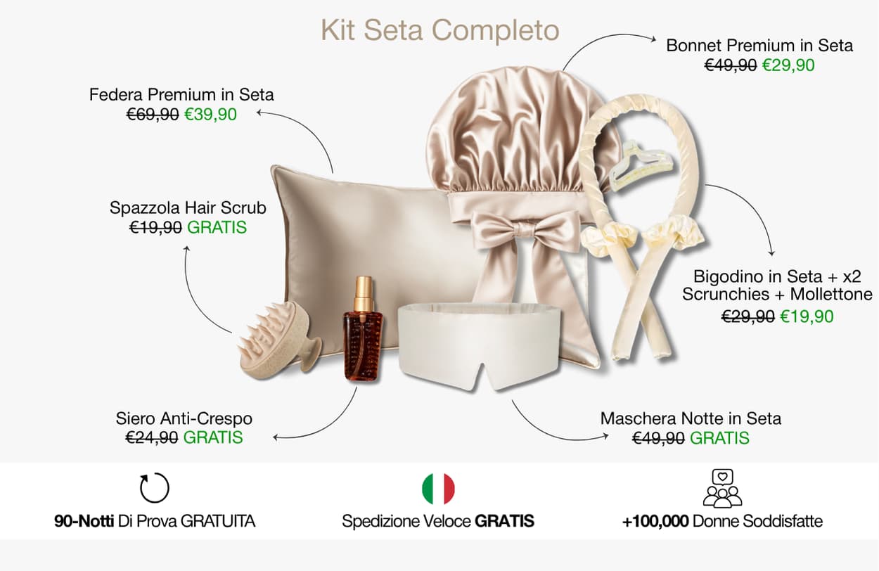 Bonnet Premium in Seta